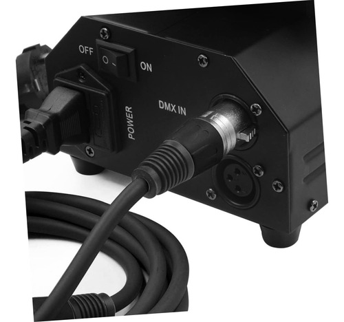 Cable De Iluminación Negro Para Luces De Escenario Y Audio