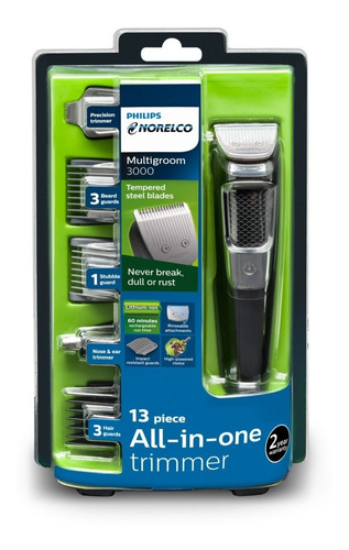 Imagen 2 de 4 de Maquina Para Barbas Inalámbrica Philips Norelco 3000