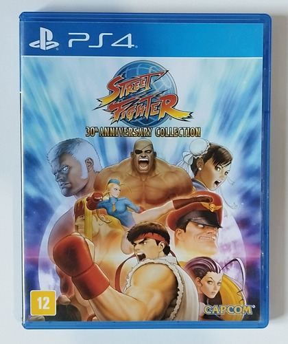 Street Fighter 30th Anniversary Collection Ps4 Mídia Física 