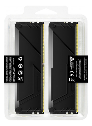 Kingston Fury Beast Black Rgb Ddr4 Memoria Gamer Para Pc16gb