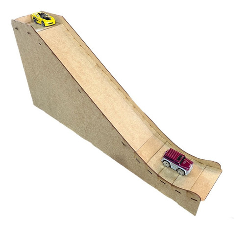 Porta Estante Hott Wheellss Para 50 Carrinhos + Rampa
