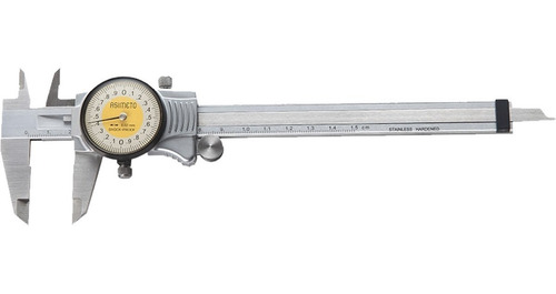 Pie De Rey Calibrador Vernier Carátula 8 PuLG Uso Industrial