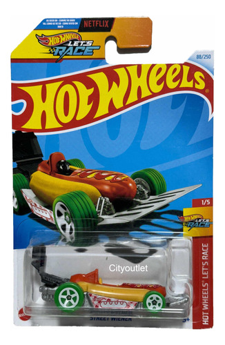 Hot Wheels 2024 Street Wiener 88/250 Hw Lets Race 1/5