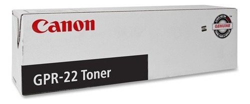 Toner Canon Gpr22 0386b003aa Color Negro