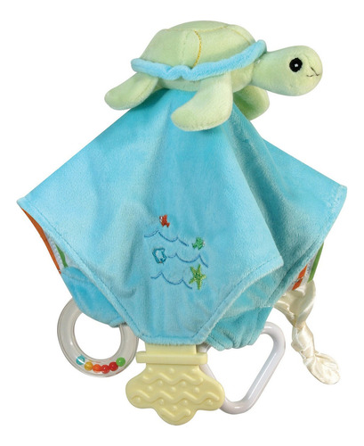 Stephan Baby Go Fish - Manta De Peluche Para Masticar Y Dent