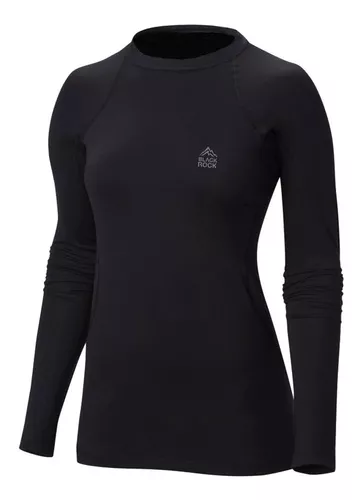 Remera, Camiseta Térmica Mujer Frisada Spandex Por Talle