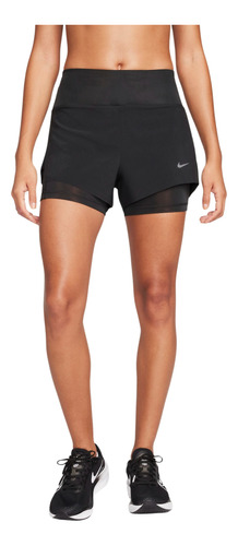 Short Nike Drifit Swift Mujer Negro
