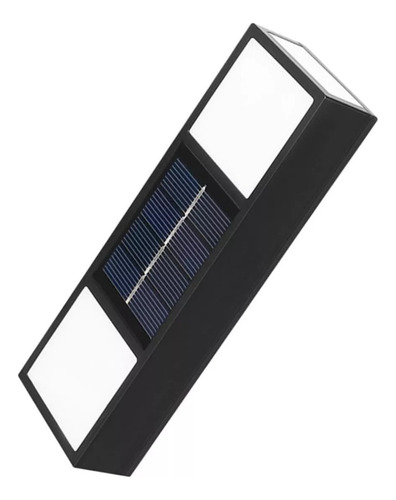 Pack X2 Lampara Led Aplique Solar Foco Reflector Exterior 5w