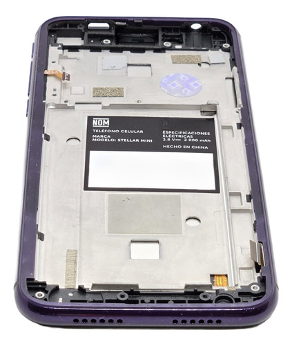 Pantalla Lcd Marco Touch Para Zuum Stellar Mini Sminva Morado