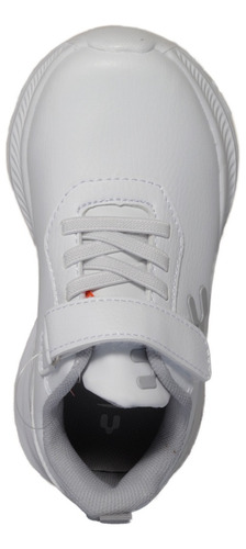 Imagen 4 de 7 de Tenis Escolares Niños Blancos Charly 1098609 18-21½ Gnv®