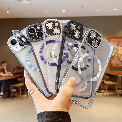 Funda Para iPhone Flexible Protección Cámara Transparente