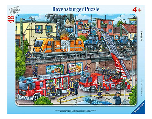 Ravensburger Rompecabezas 48 Piezas Fuego Servicio En Hbr1l