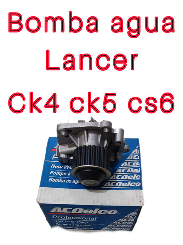 Bomba Agua Mitsubishi Lancer Signo Ck4 Ck5 Cs6