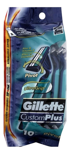 Gillette Customplus Pivot Maquinillas De Afeitar Desechables