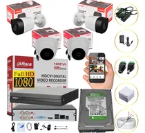 Comprar Cámaras De Seguridad Kit Cctv 1080p Dahua Dvr 4ch + 4cámaras