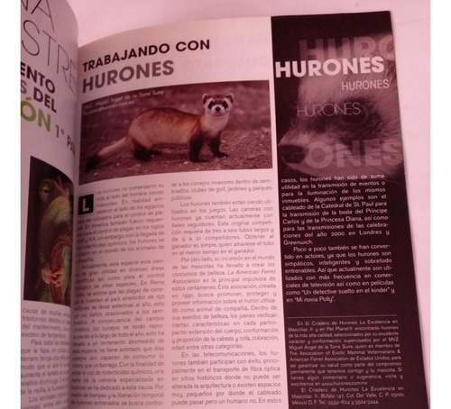 Revista Animales De Compañia No 119 Febrero 2012 (Usado)