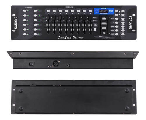 Imagen 5 de 9 de Dmx512 Panel De Consola Del Controlador De Luz 192ch Program