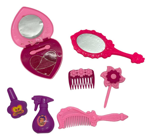 Set Peluqueria Y Belleza Espejo Peine Juguete