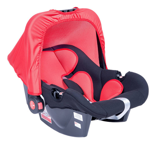 Bebê Conforto Cadeirinha De 0 A 13 Kg Preto Vermelho Styll