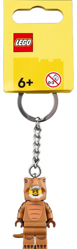 Lego Minifigures Llavero Chico T. Rex 854317 - 1pz 1 Chico Con Disfraz De T. Rex