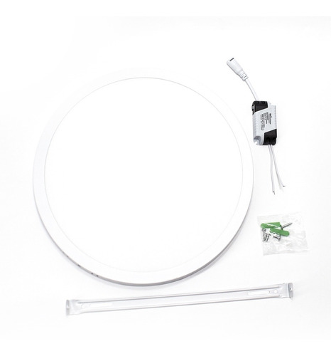 Panel Led 24w Aplicar Superficial Plafon Circular Redondo