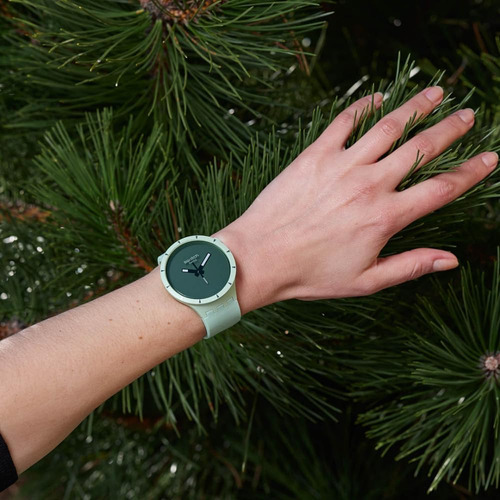 Reloj Unisex Swatch Big Bold Bioceramic Forest (modelo: Sb03