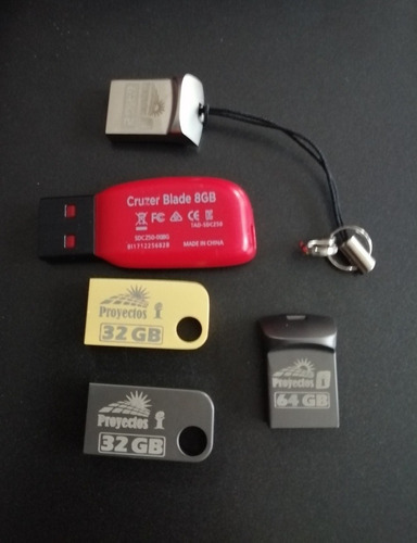 Mini Usb Metálica Microcontrolador Jaster Memoria 32gb