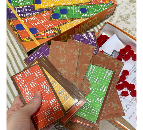 Bingo Familiar (pld) Juego De Mesa Y Juego De Viaje Interact