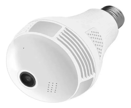 Imagem 2 de 4 de Camera Espia Ip Segurança Lampada Vr360 Panoramica Wifi