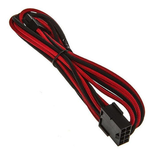 Cable Extensor Aerocool Zap Pcie 6pin 45cm Rojo/ Negro