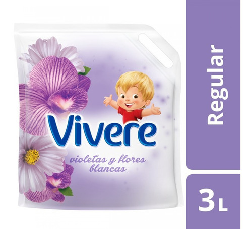 Pack X 6 Unid. Enjuague  Violeta D-p 3 Lt Vivere Enjuagues