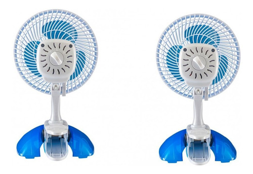 Kit 2 Unidades Mini Ventilador 20cm 127v - Ventisol 12x S/ju