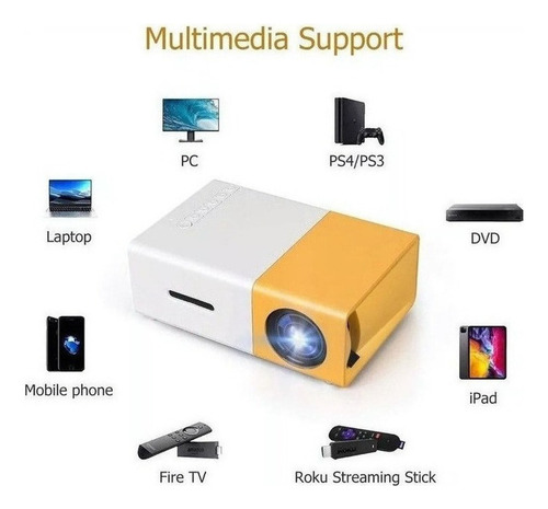 Proyector Portátil Full Hd Native Retroprojector Datashow