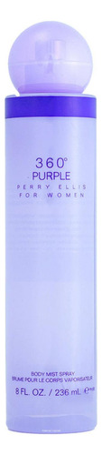 Perry Ellis 360 Purple 236ml Body Mist Para Mujer