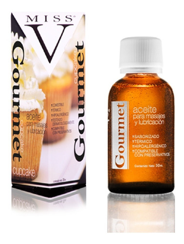 Imagen 2 de 10 de Set 4 Aceite Para Masaje Intimo Lubricante Saborizado Miss V