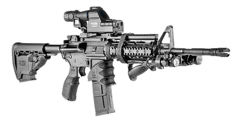 Front Grip Tático + Funil Mag Well Mwg Fab Defense