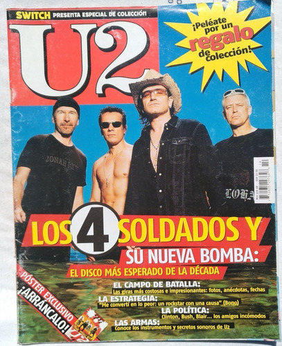 U2 Revista Switch Número Especial De Colección