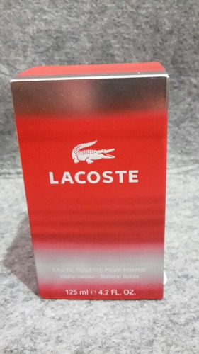 Perfume Lacoste Rojo For Men, 125ml.