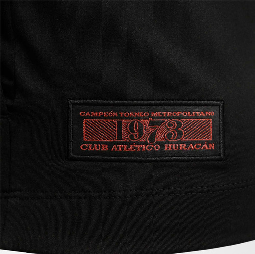 Campera Cuello Alto Huracán Conmemorativa 1973 Black-red