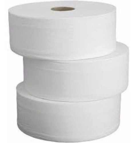 Imagem 7 de 8 de Papel Higiênico Rolão Simples Branco 300 Metros - 8 Rolos