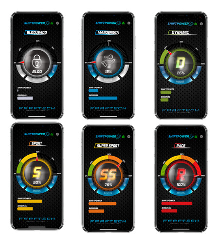 Módulo Pedal Acelerador Delay Shift Power Bluetooth App