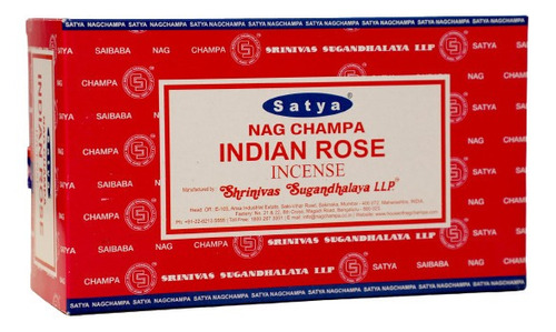 Incienso Natural Indian Rose - Satya
