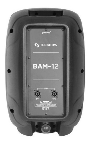 Bafle Parlante 12 Pulgadas Bam Pasivo Tecshow Caja Acustica Color Negro