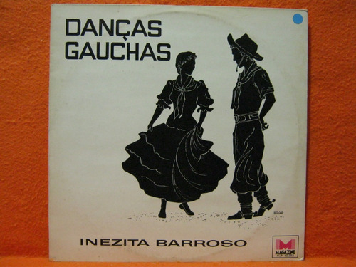 Inezita Barroso Danças Gauchas - Lp Disco De Vinil