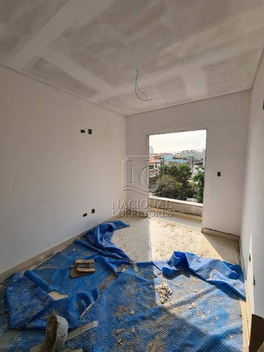 Cobertura Com 2 Dormitórios À Venda, 90 M² Por R$ 350.000,00 - Vila Alto De Santo André - Santo André/sp - Co4267