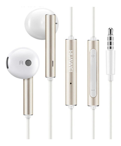 Imagen 1 de 2 de Auriculares Huawei Half In Ear Am116 White Gold