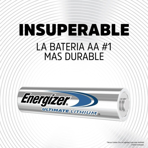 Energizer Litio Aa Blister 12 Unidades 1.5V