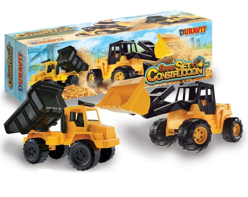  Set Constructor 1 Duravit Camión + Excavadora Chica Cod 204