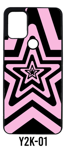 Funda Estrella Y2k Aesthetic Compatible Con Motorola Moto Negro G72