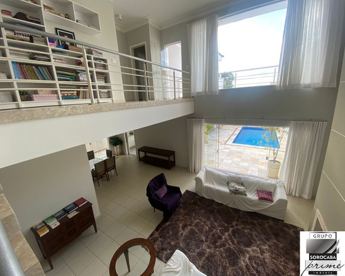 Imagem 22 de 30 de Sobrado Com 4 Dormitórios À Venda - Sunset Condomínio Residencial - Ca00273 - 70380615